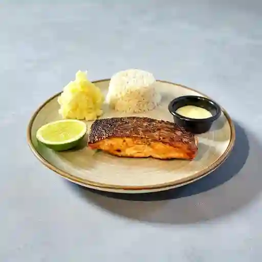 Salmón a la plancha
