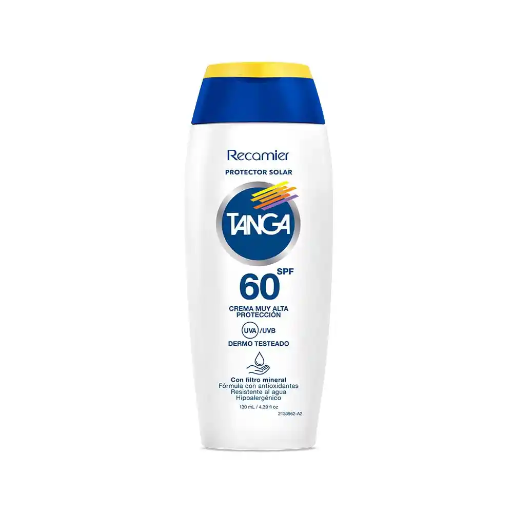 Tanga Protector Solar en Crema SPF 60