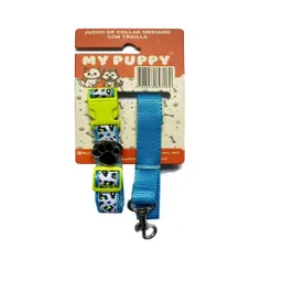 My Puppy Collar Mediano Con Trailla 334501