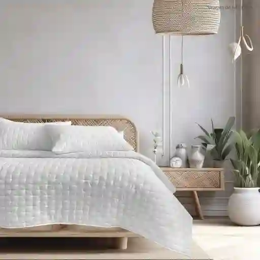 Edredon Esencial Blanco Semidoble Finlandek Basic Esencial 75362