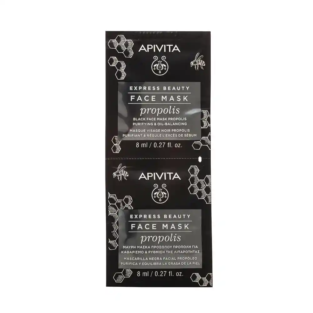 Apivita Mascarilla Facial Propóleo Express Beauty