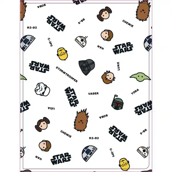 Finlandek Cuaderno Cuadriculado Argollado Star Wars