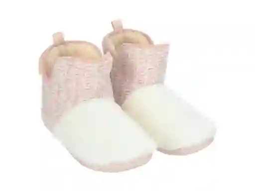 Pantuflas Bota Mujer Blanco 39-40 Casaideas