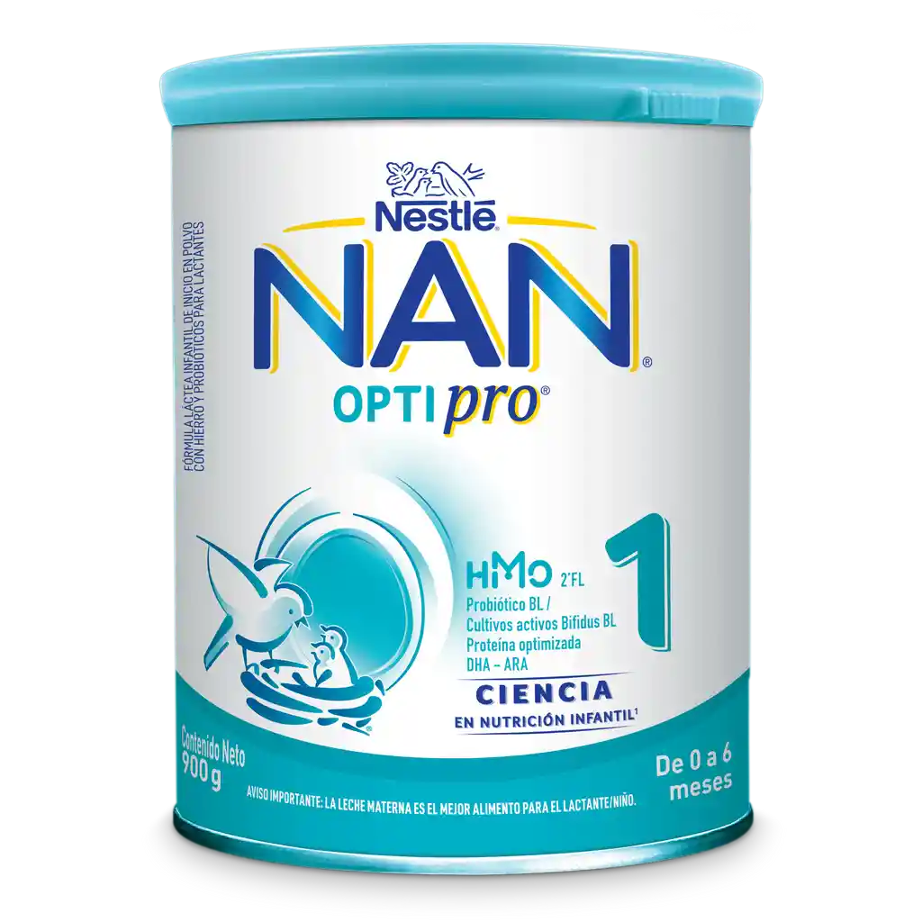 Fórmula infantil NAN OPTIPRO Etapa 1 x 900g