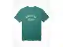 American Eagle Camiseta Gráfica Verde Talla X-Small