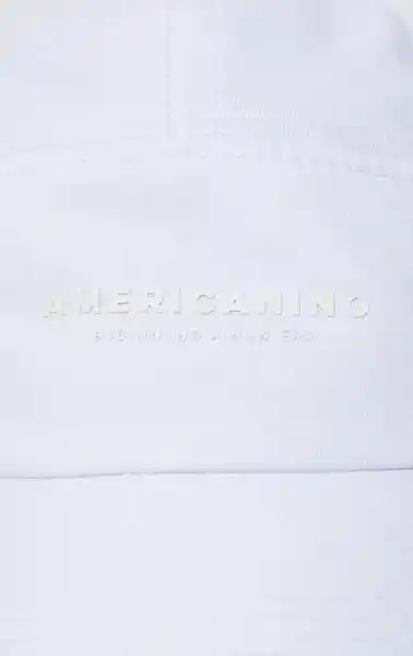 Gorra Unisex Blanco Talla M 752G512_BLA110601 Americanino
