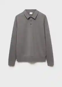 Buzo Sudadera Marcp Antracita Talla XL Hombre Mango