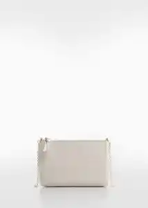 Bolso P Mendi Off White Mujer Mango