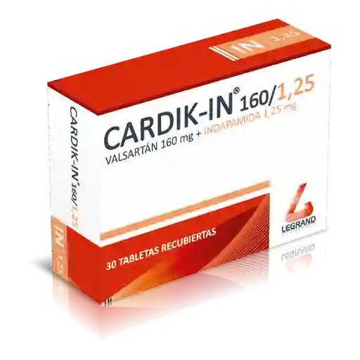 Cardik in (160 mg / 1.25 mg)