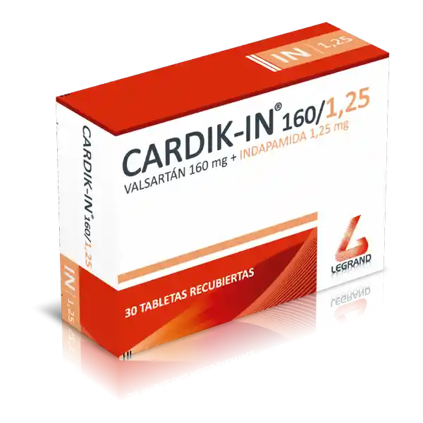 Cardik-In (160 mg / 1.25 mg)