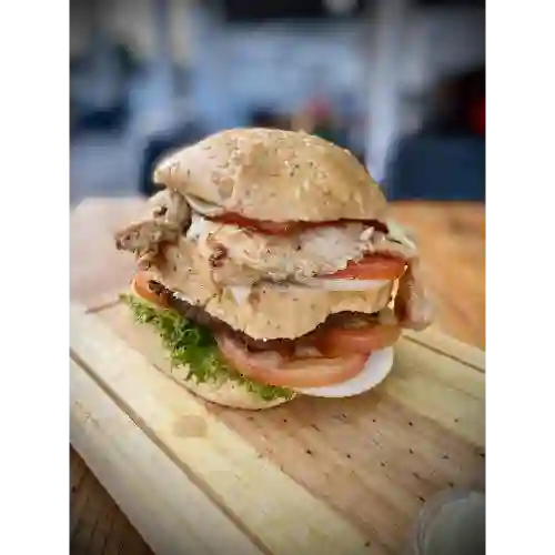 Hamburguesa de Carne y Pollo