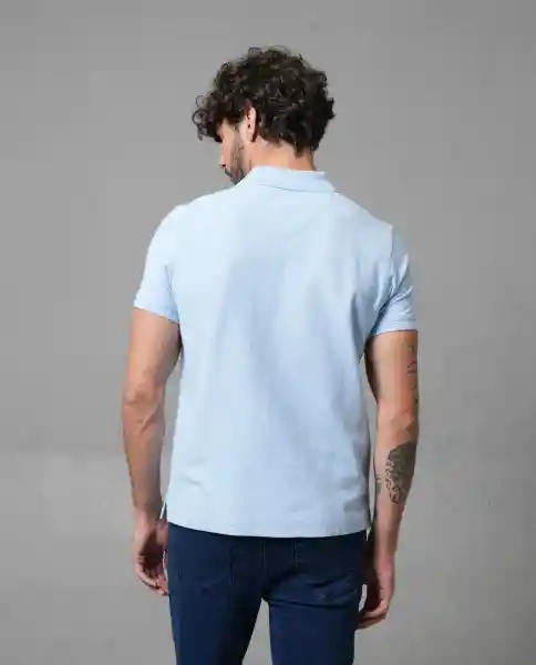 Camiseta Polo Hombre Azul XL 190G000_AZU144214 Rifle