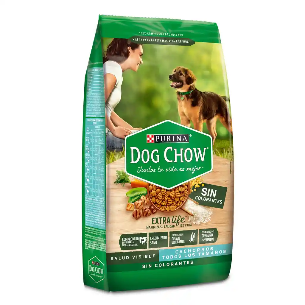 Dog Chow Alimento para Perro Cachorro de Todos los Tamaños