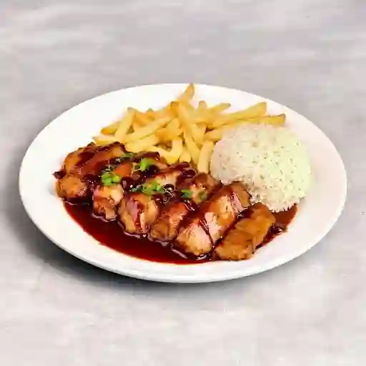 Cerdo en Salsa de Ciruelas