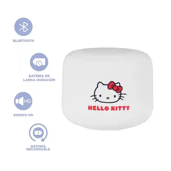 Bocina Inalambrica Modelo Bt2602 Blanco Serie Sanrio Miniso