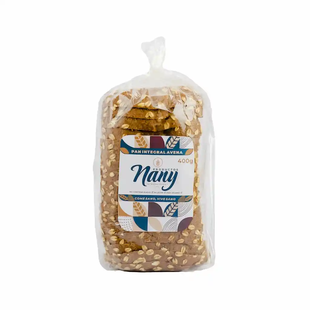 Nany Pan Integral de Avena