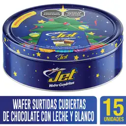 Wafer Golosina Jet Cuadritos