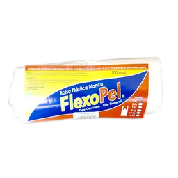 Bolsa Flexopel Plástica Blanca