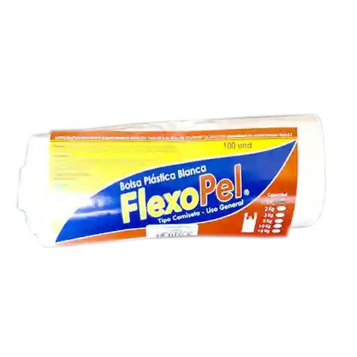 Bolsa Flexopel Plástica Blanca