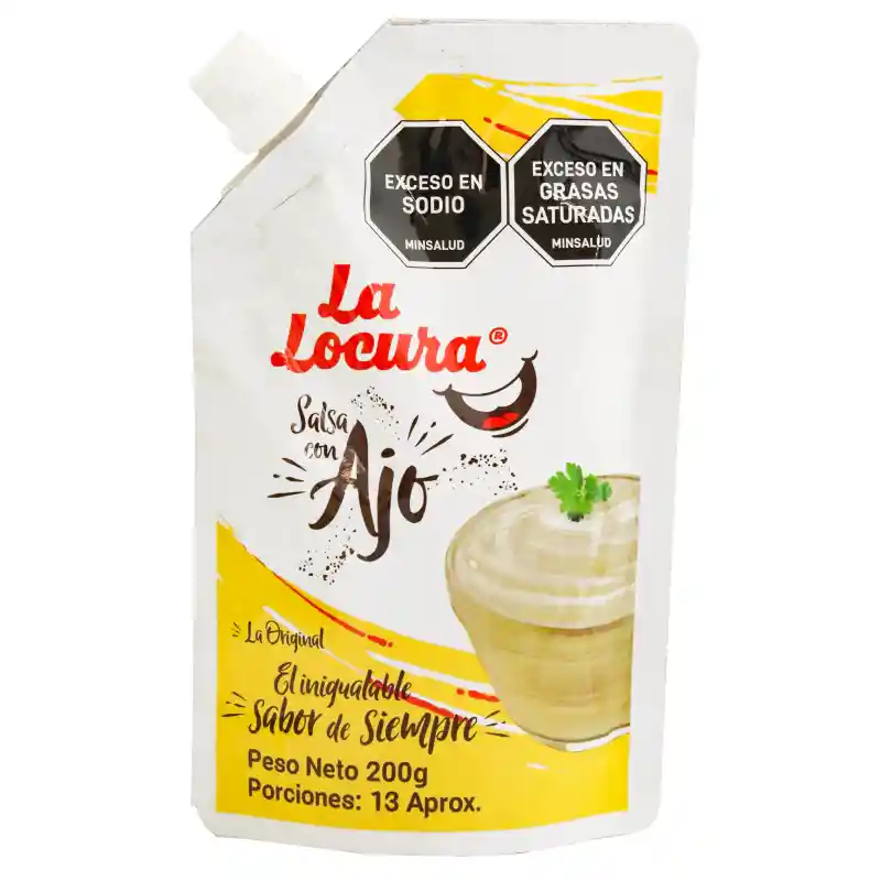 La Locura Salsa Ajo