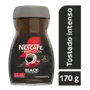 Café instantáneo NESCAFÉ Tradición Black tostado intenso x 170g