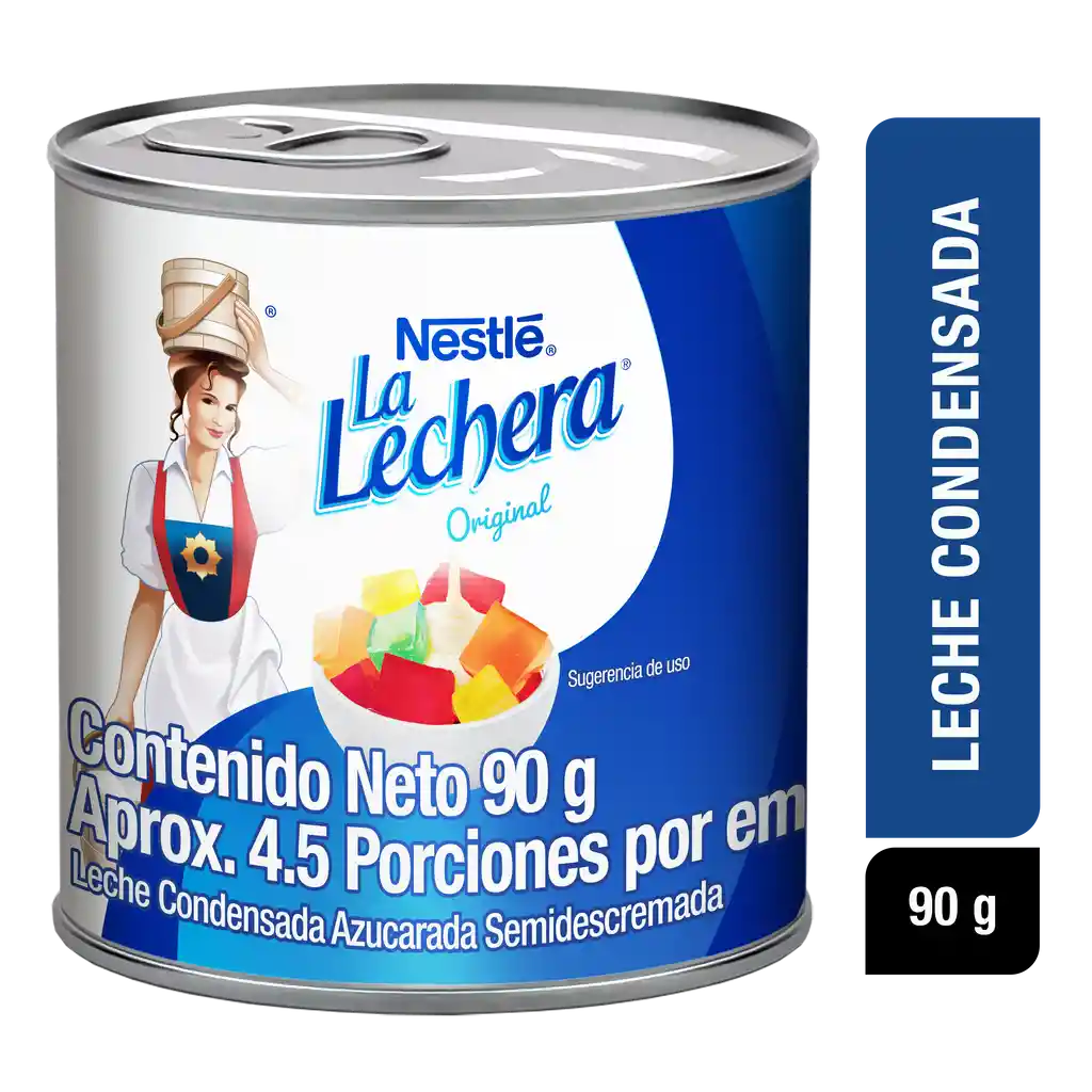 Leche condensada LA LECHERA lata x 90g