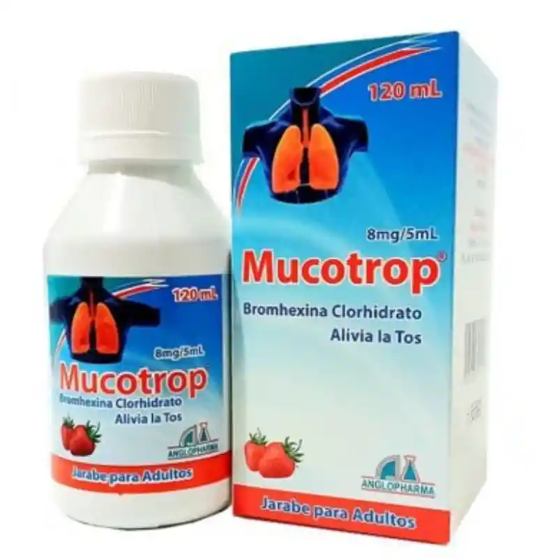 Mucotrop Jarabe para Adultos (8 mg / 5 mg)