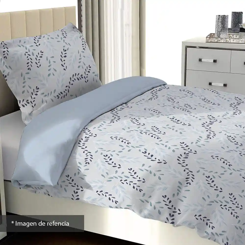 Edredon Hyh Blue Fantasy 100% P Sencillo
