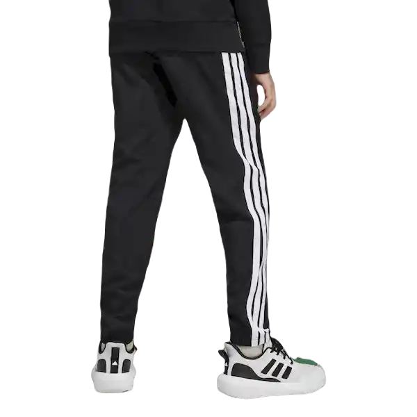 Adidas Pantalón J 3S Wv Lifestyle Unisex Negro Talla S