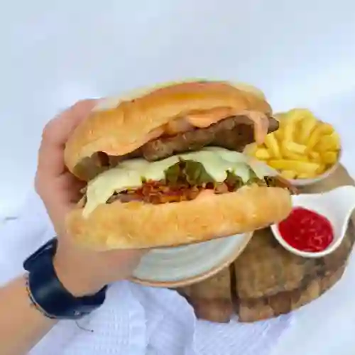 Hamburguesa Sencilla Mac