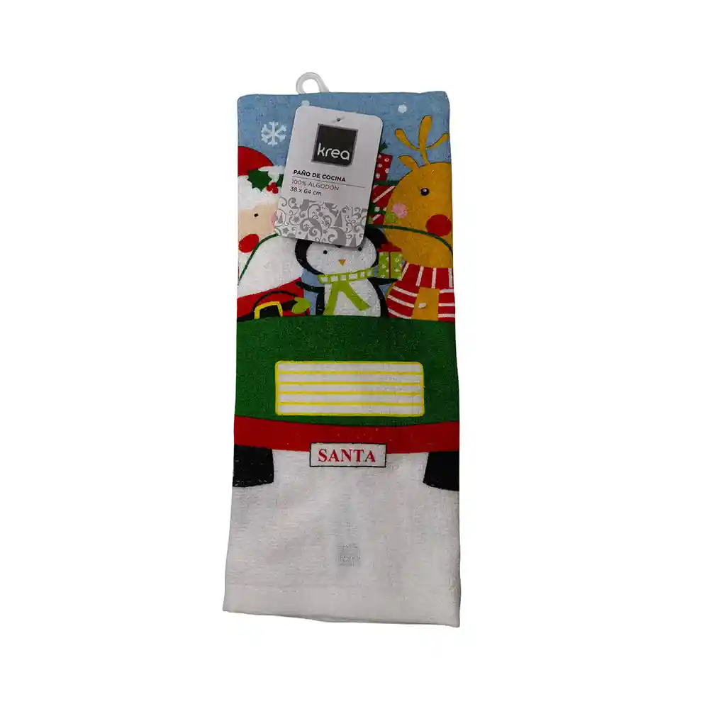 Paño de Cocina Velour Amigos Krea