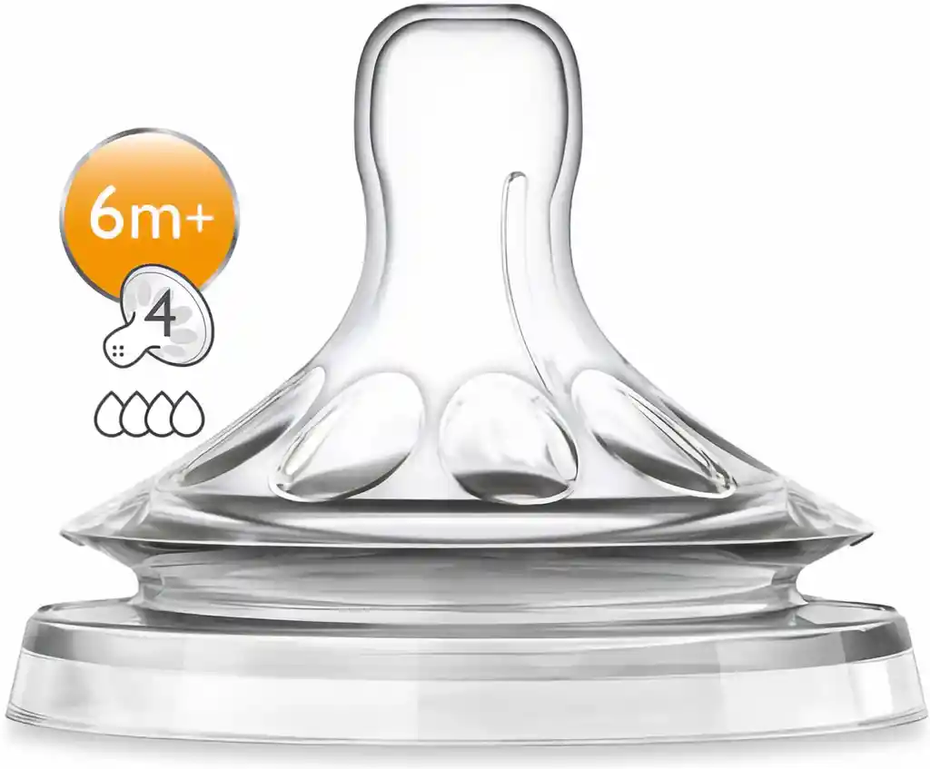 Avent Tetina Natural Flujo Rapidox2U Bu