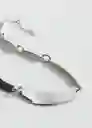 Collar Carla Plata Talla 99 Mujer Mango