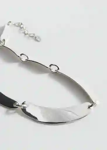 Collar Carla Plata Talla 99 Mujer Mango