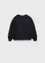 Buzo Sudadera Noir Negro Talla 10 Niñas Mango