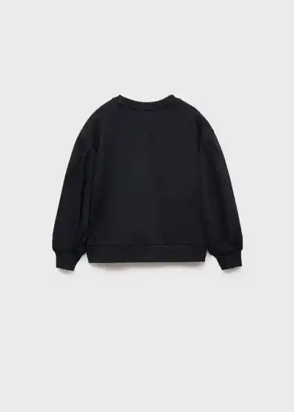 Buzo Sudadera Noir Negro Talla 10 Niñas Mango