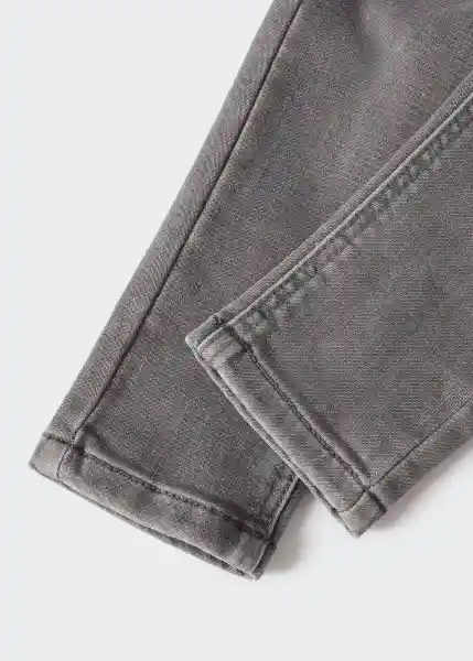 Jeans Pablo Tejano Gris Talla 69 Niños Mango