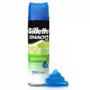 GILLETTE Mach3 Sensitive Gel de Afeitar para Piel Sensible de 200mL Protege y Cuida tu Piel al Afeitarte con Máquina de Afeitar para Hombre