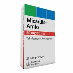 Micardis Boehringer Amlo 80/10Mg X 28 Comprimidos