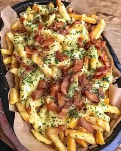 Papas Cheese Bacon
