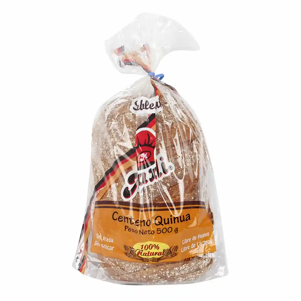 Maxli Pan de Centeno con Quinua