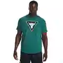 Under Armour Camiseta Hombre Verde T SM 1378019-722