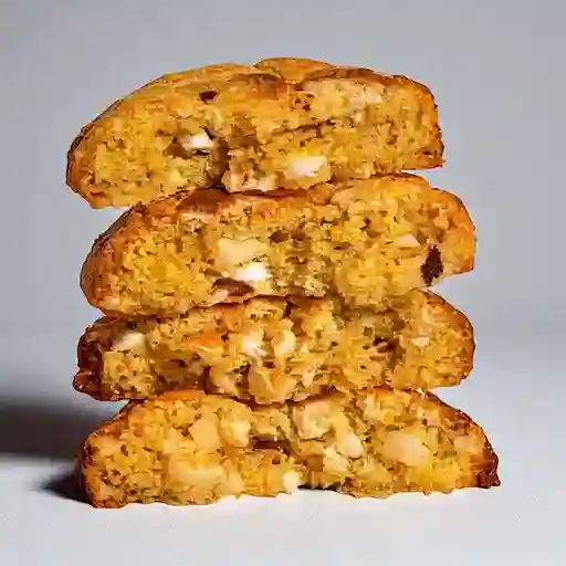 Galleta De Chocolate Blanco Y Bocadillo