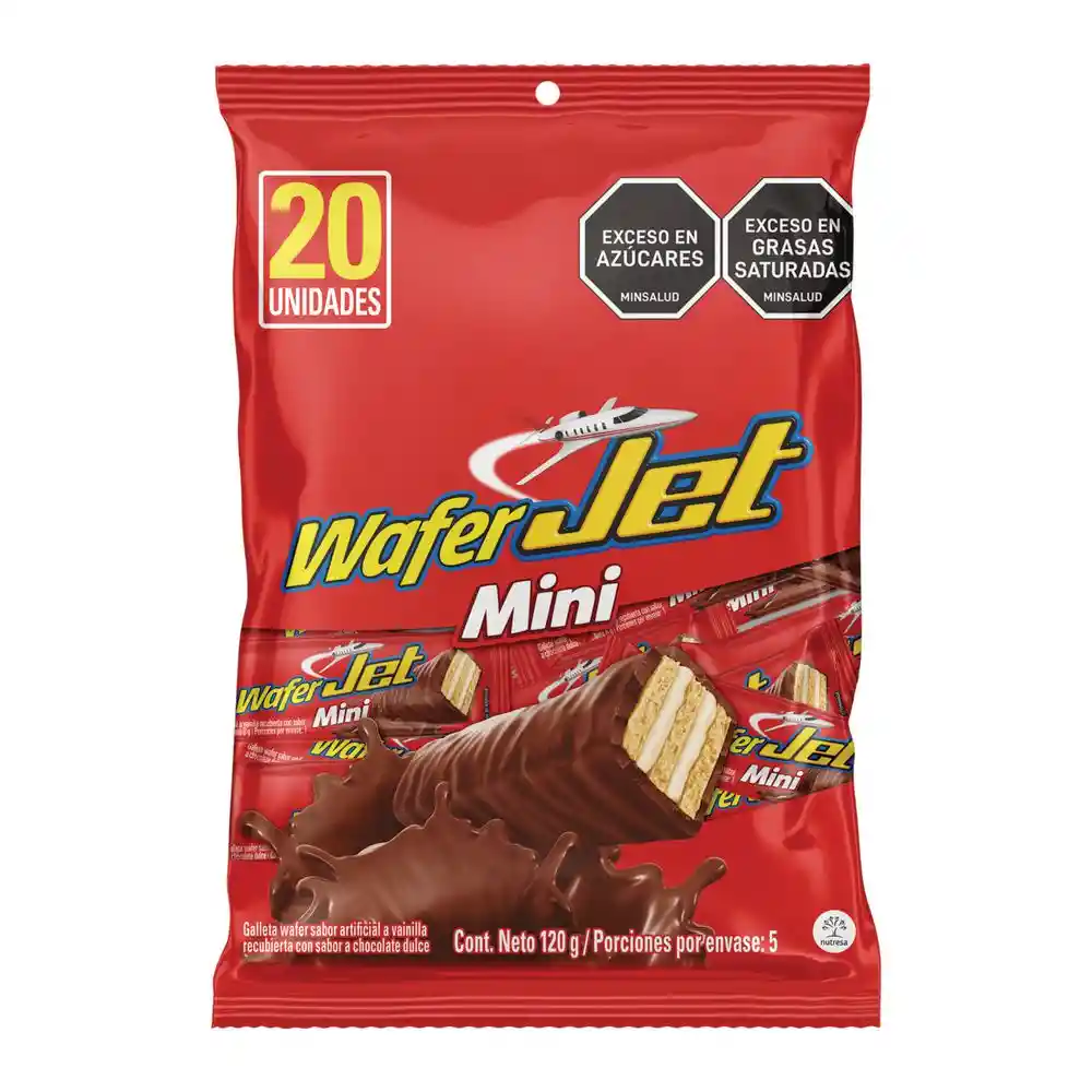 Golosina Jet Chocolate (20 Und)