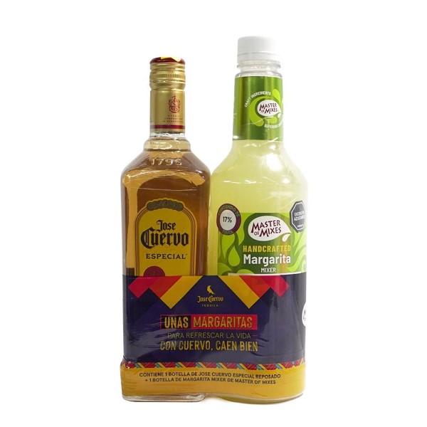 Jose Cuervo Tequila Reposado + Mix Master Margarita 750 ml