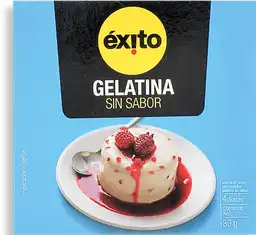 Éxito Gelatina Sin Sabor