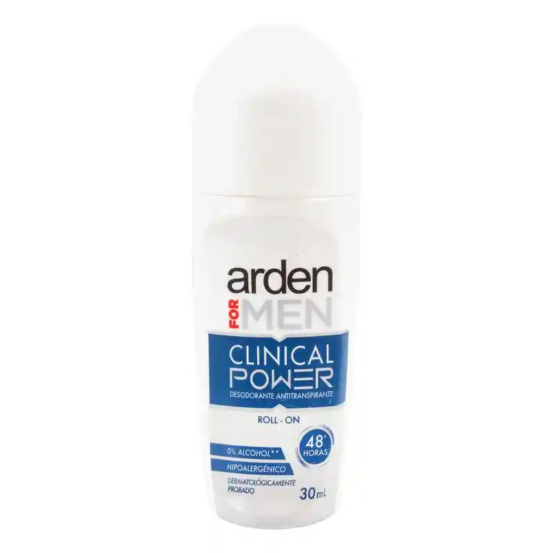 Arden For Men Desodorante Clinical Power en Roll On