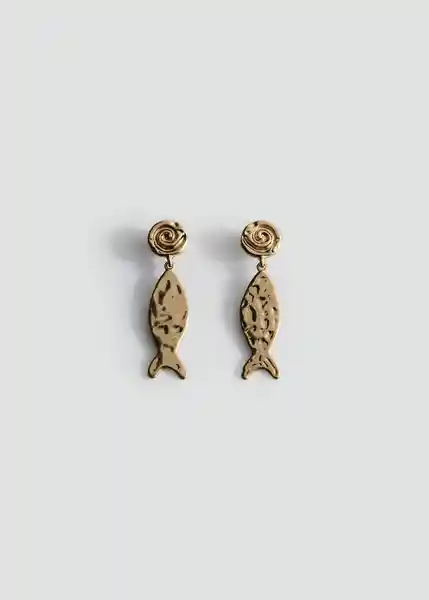 Pendientes Tao Oro Talla 99 Mujer Mango