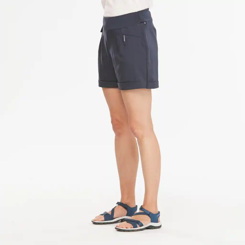 Pantalón Corto Senderismo Mujer Nh500 Regular