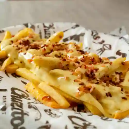 Papas Francesa Gratinada con Tocineta